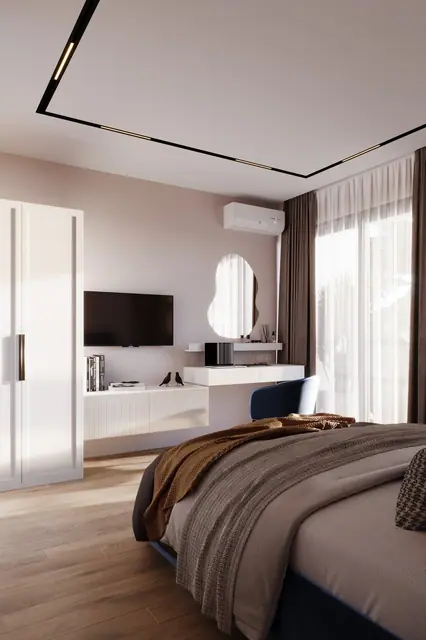 Dominion Rawai — Спальная зона, студия 31 м², Раваи и Най Харн, Пхукет