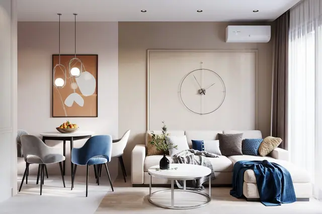 Dominion Rawai — Гостиная-столовая, 2 спальни 56 м², Раваи и Най Харн, Пхукет
