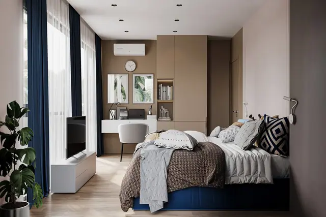 Dominion Rawai — Мастер-спальня, 2 спальни 64 м², Раваи и Най Харн, Пхукет