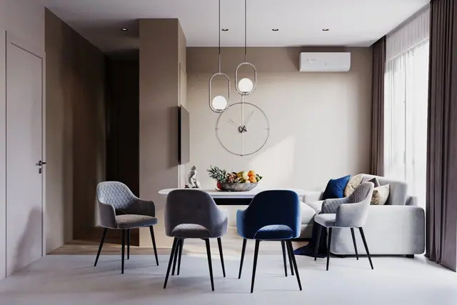 Dominion Rawai — Гостиная-столовая, 2 спальни 64 м², Раваи и Най Харн, Пхукет