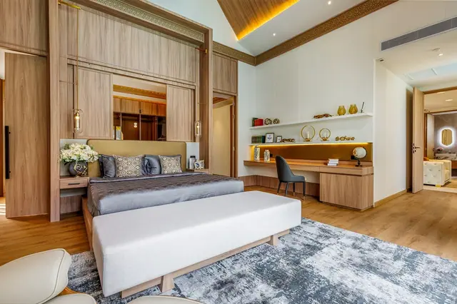 Erawana Grand — Спальня с туалетным столиком · вилла Grand 4, Банг Тао и Лагуна, Пхукет