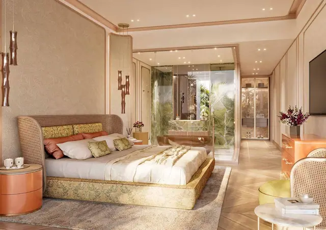 Gardens of Eden - Eden Residence — ETRO B301: мастер-спальня пентхауса, Лаян, Пхукет