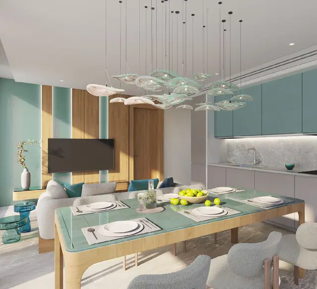 Gardens of Eden - Lake Residences — Кухня-столовая, Банг Тао и Лагуна, Пхукет