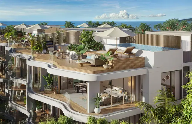 Garrya Residences — Пентхаус с бассейном на крыше, Банг Тао и Лагуна, Пхукет