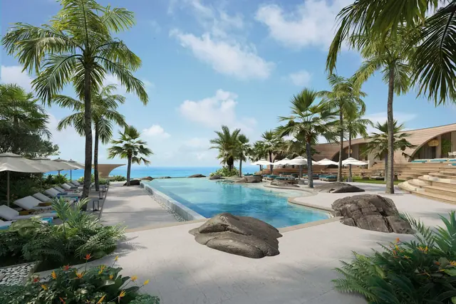 Garrya Residences — Бассейн пляжного клуба у моря, Банг Тао и Лагуна, Пхукет