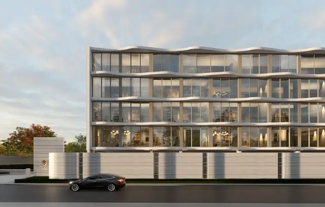 Garrya Residences — Корпус Wisteria вечером, Банг Тао и Лагуна, Пхукет