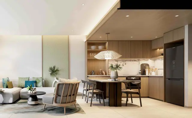 Garrya Residences — Апартаменты на 1 спальню: гостиная с кухней, Банг Тао и Лагуна, Пхукет