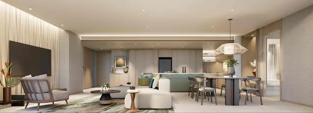 Garrya Residences — Апартаменты на 2 спальни: гостиная и кухня, Банг Тао и Лагуна, Пхукет