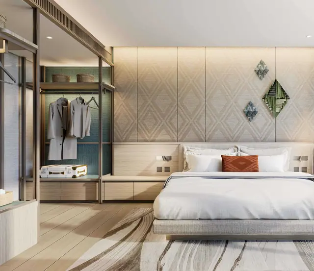 Garrya Residences — Спальня с гардеробной, Банг Тао и Лагуна, Пхукет