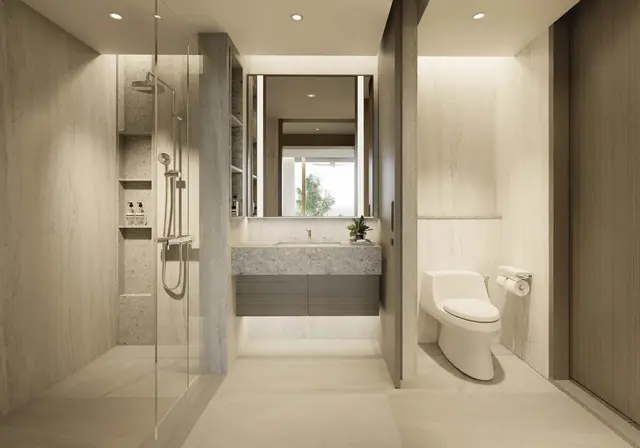 Garrya Residences — Душевая и санузел, Банг Тао и Лагуна, Пхукет