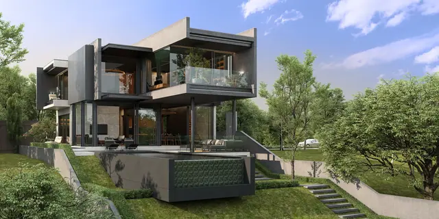 Grand Sea Through Luxury Villas — Вилла со стороны сада, Раваи и Най Харн, Пхукет