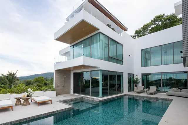 Grand Sea Through Luxury Villas — Фасад и бассейн, Раваи и Най Харн, Пхукет