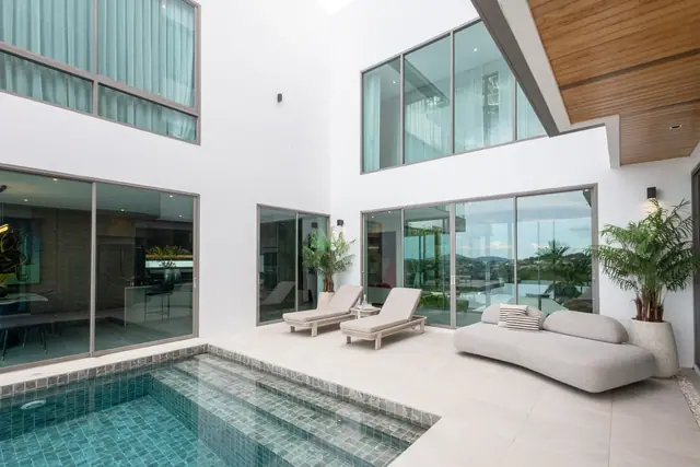 Grand Sea Through Luxury Villas — Бассейн во внутреннем дворе, Раваи и Най Харн, Пхукет
