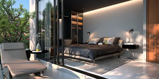 Grand Sea Through Luxury Villas — Спальня 4, Раваи и Най Харн, Пхукет