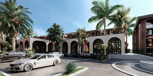 Hennessy Residence Karon — Въезд с аркадой, Карон и Ката, Пхукет
