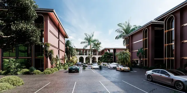 Hennessy Residence Karon — Въездная аллея комплекса, Карон и Ката, Пхукет