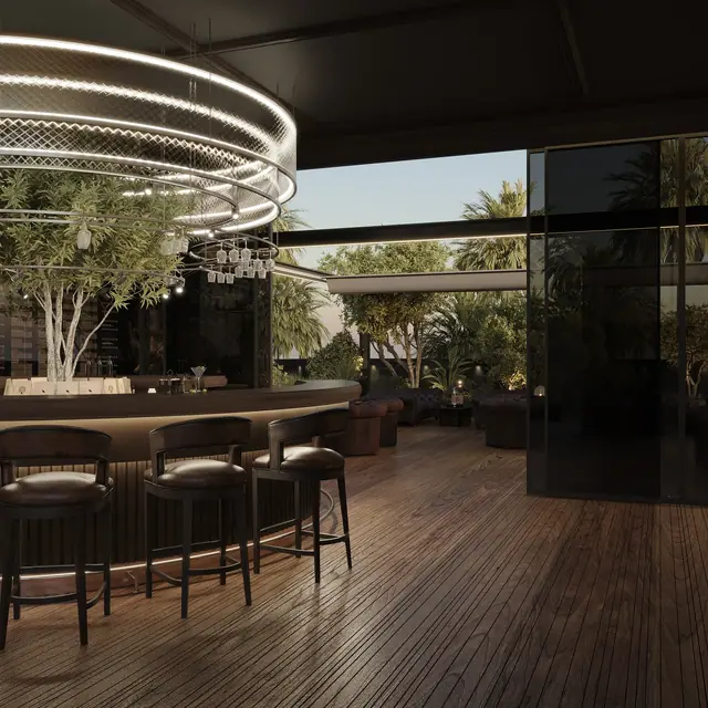 Hennessy Residence Karon — Барные места у панорамного окна, Карон и Ката, Пхукет