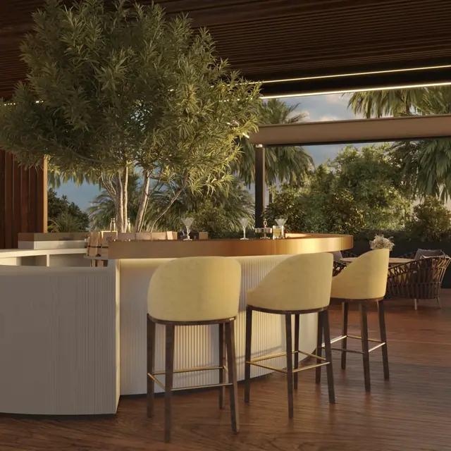 Hennessy Residence Karon — Барная стойка коктейль-бара, Карон и Ката, Пхукет