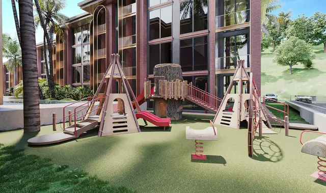 Hennessy Residence Karon — Детская площадка с горками, Карон и Ката, Пхукет