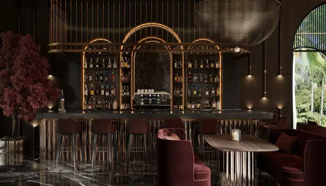Hennessy Residence Karon — Лобби-бар с витриной напитков, Карон и Ката, Пхукет