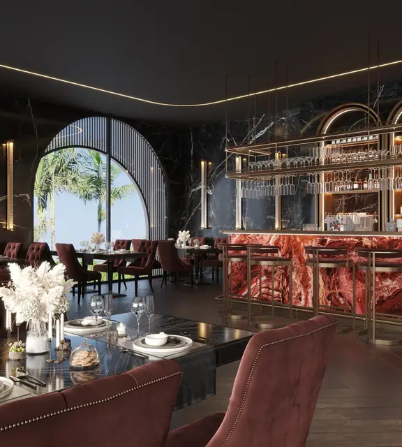 Hennessy Residence Karon — Сервированные столы у барной стойки, Карон и Ката, Пхукет