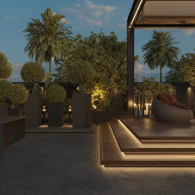 Hennessy Residence Karon — Терраса на кровле с озеленением, Карон и Ката, Пхукет