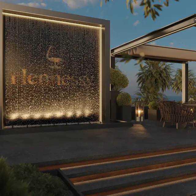 Hennessy Residence Karon — Водяная стена бара на кровле, Карон и Ката, Пхукет