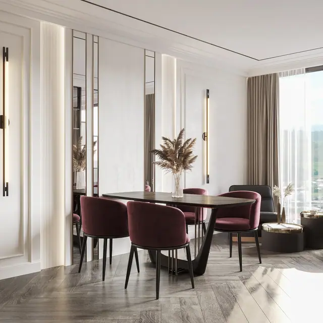 Hennessy Residence Karon — Столовая у окна · 2 спальни, Карон и Ката, Пхукет