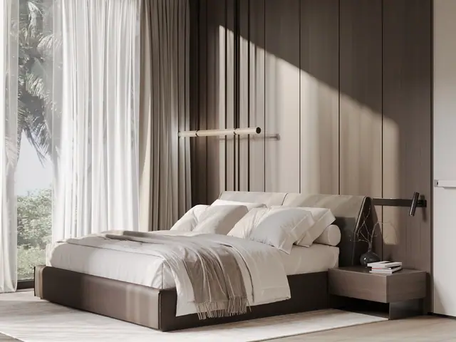 Hennessy Residence Karon — Вторая спальня с видом на пальмы, Карон и Ката, Пхукет