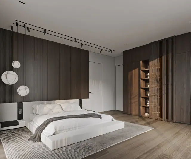 Hennessy Residence Karon — Третья спальня со стеллажом, Карон и Ката, Пхукет