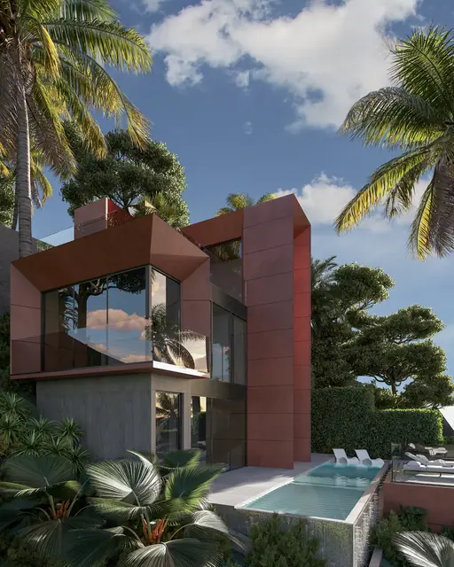 Hennessy Villa — Бассейн и сад, Карон и Ката, Пхукет