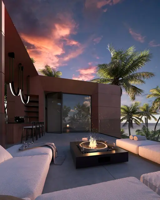 Hennessy Villa — Вечерний вид на виллу, Карон и Ката, Пхукет