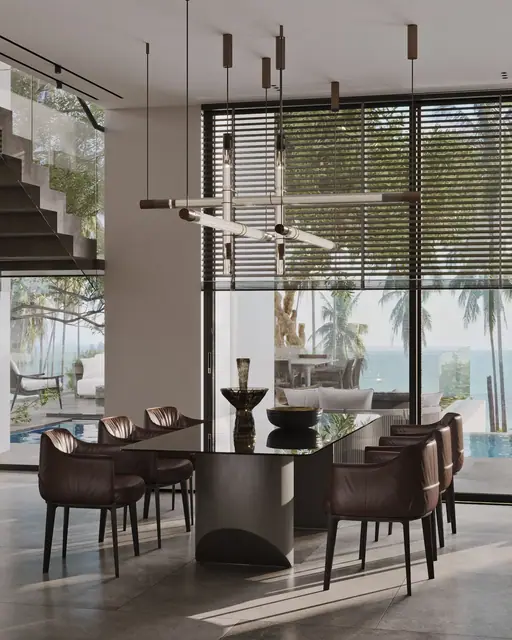 Hennessy Villa — Столовая и лестница, Карон и Ката, Пхукет