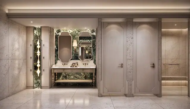 InterContinental — Раздевалка с умывальниками, Камала и Сурин, Пхукет