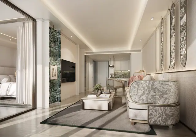 InterContinental — Гостиная с креслами, Камала и Сурин, Пхукет