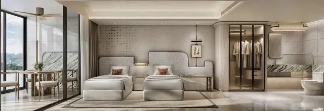 InterContinental — Гостиная с обеденной зоной, Камала и Сурин, Пхукет