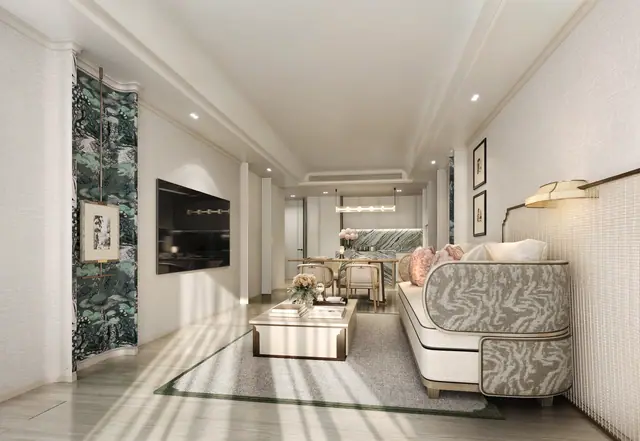 InterContinental — Гостиная с ТВ и зоной отдыха, Камала и Сурин, Пхукет