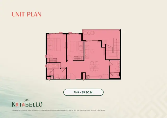 The Katabello — Пентхаус PH9 · 85 м², Карон и Ката, Пхукет