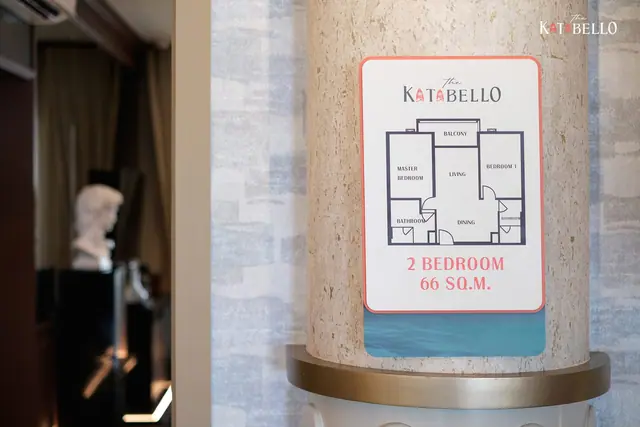 The Katabello — 2 спальни · 66 м², Карон и Ката, Пхукет