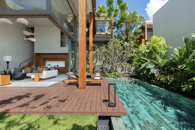 Kiara Reserve Residence Villas — Терраса с бассейном · вилла 3 спальни, Лаян, Пхукет