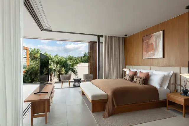 Kiara Reserve Residence Villas — Мастер-спальня · вилла 3 спальни, Лаян, Пхукет