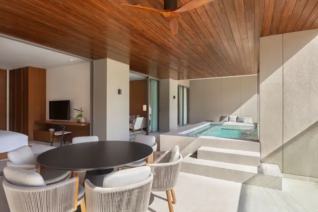 Kiara Reserve Residences — Терраса с джакузи · 3 спальни, Лаян, Пхукет