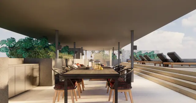 Kiara Reserve Residences — Крыша пентхауса, Лаян, Пхукет