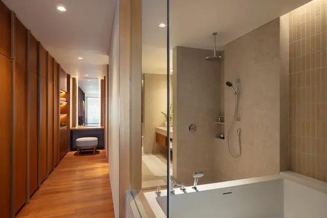 Kiara Reserve Residences — Ванная при мастер-спальне · дуплекс, Лаян, Пхукет