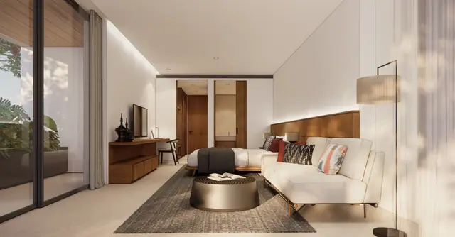 Kiara Reserve Residences — Пентхаус 4 спальни · спальня, Лаян, Пхукет