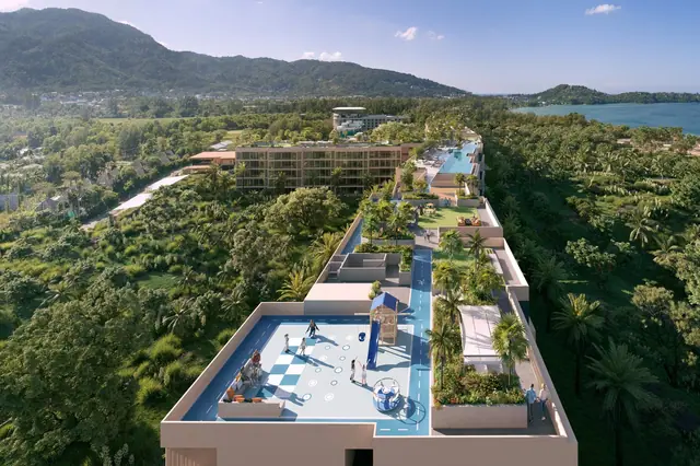 Laguna Beach Residences Reef — Бассейн на кровле, Банг Тао и Лагуна, Пхукет