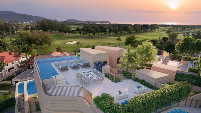Bellaguna Golf Residences — Терраса на крыше, Банг Тао и Лагуна, Пхукет