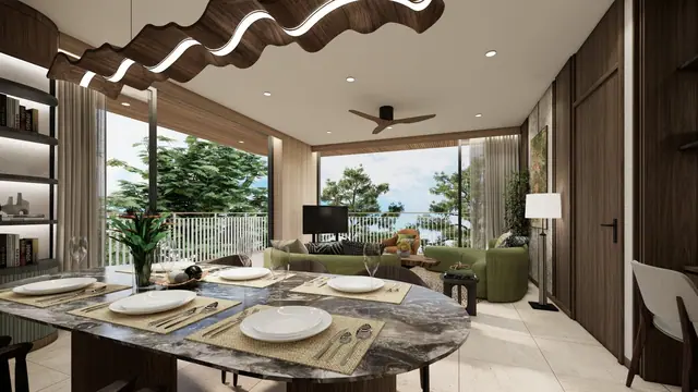 Bellaguna Golf Residences — Столовая · 3 спальни, Банг Тао и Лагуна, Пхукет