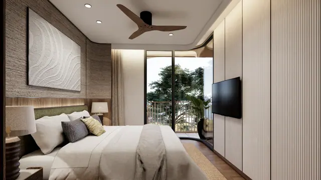 Bellaguna Golf Residences — Спальня в квартире с 1 спальней, Банг Тао и Лагуна, Пхукет