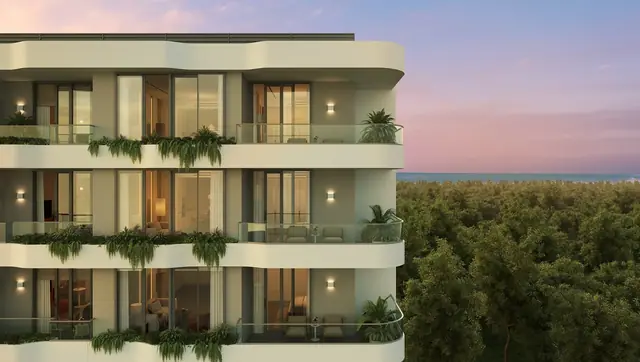 Layan Green Park Phase 2 — Фасад корпуса F, Лаян, Пхукет